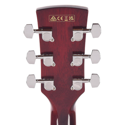 Ibanez AJ70M1EWR Jumbo Acoustic-Electric Guitar Wine Red High Gloss Acoustic Guitars