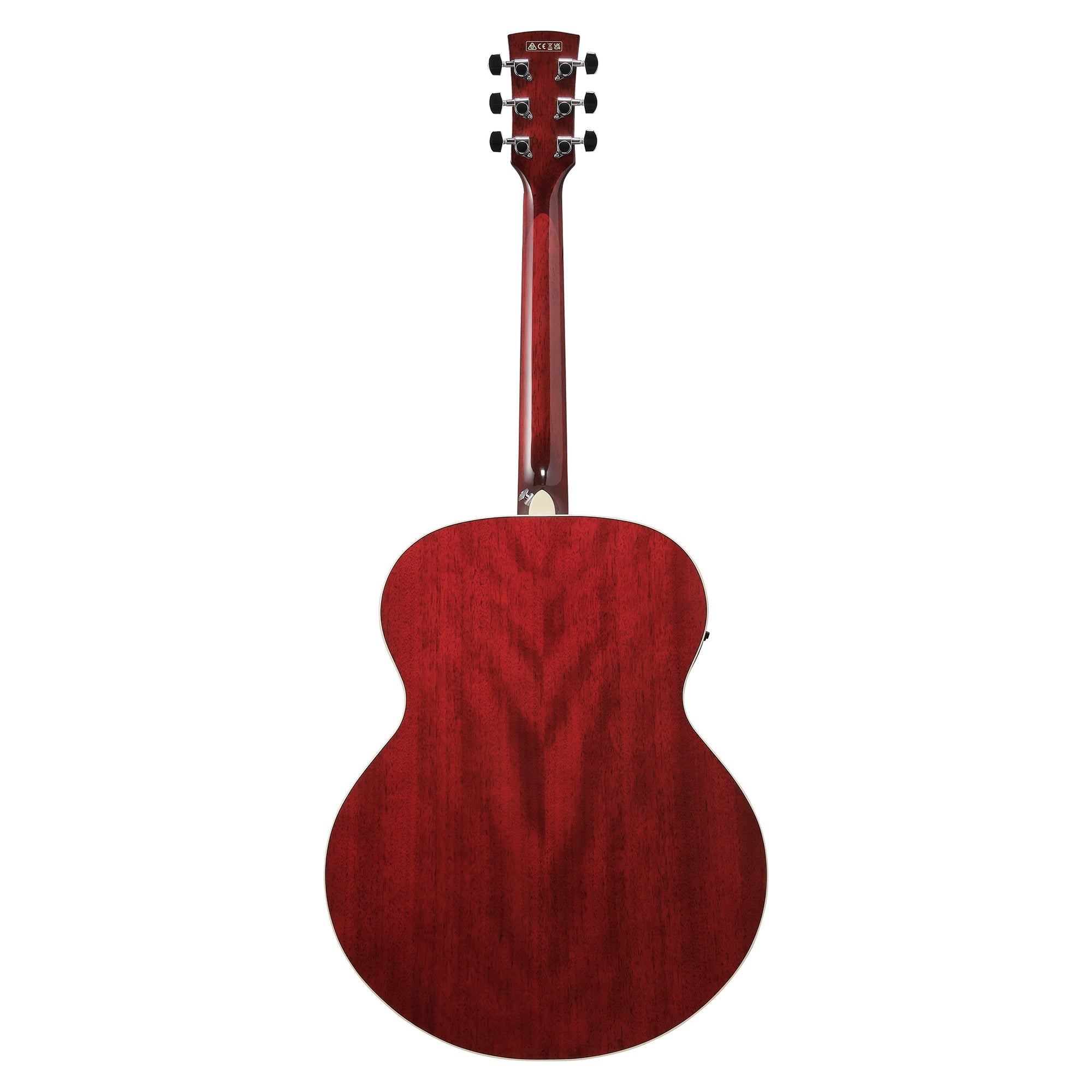 Ibanez AJ70M1EWR Jumbo Acoustic-Electric Guitar Wine Red High Gloss Acoustic Guitars