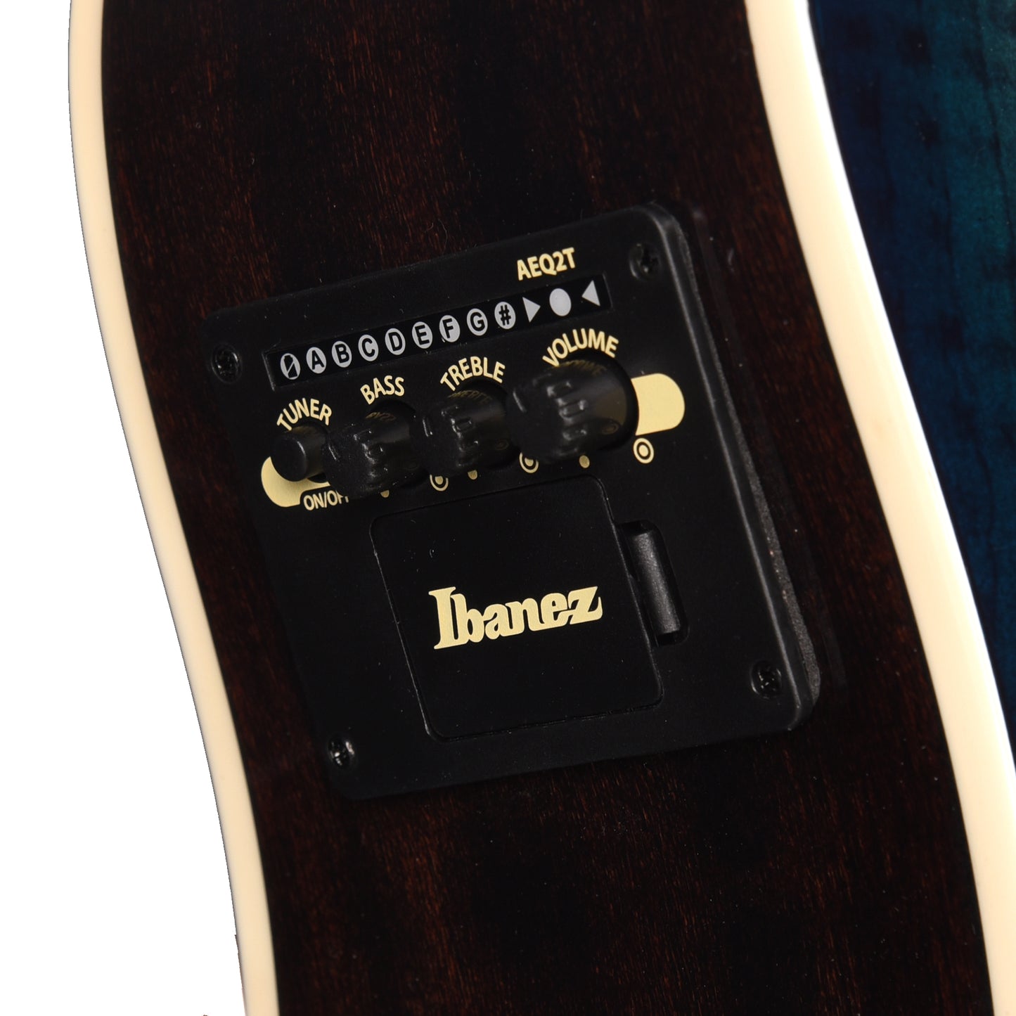 Ibanez ALT50FABDB Altstar Acoustic-Electric Guitar Blue Doom Burst High Gloss Acoustic Guitars