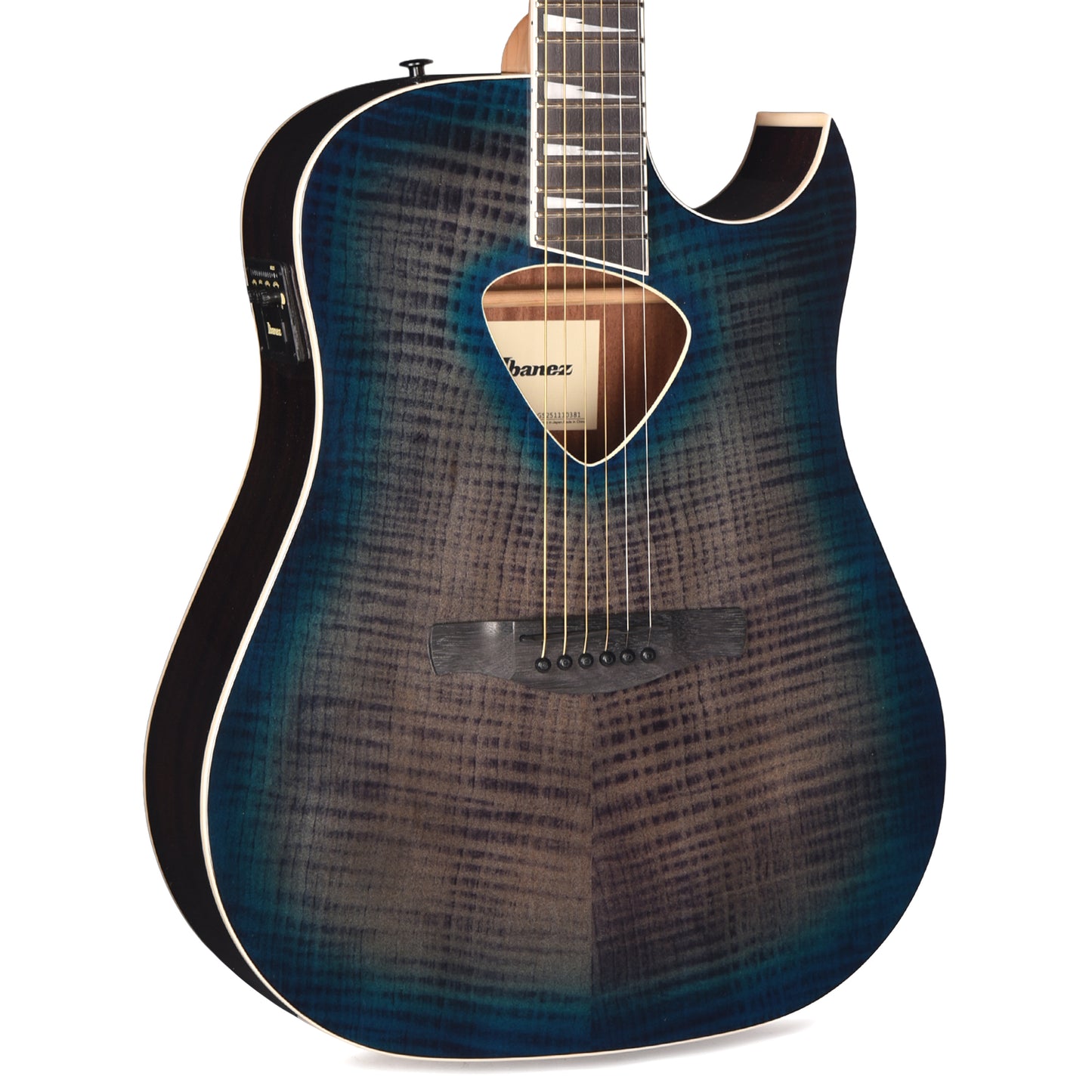 Ibanez ALT50FABDB Altstar Acoustic-Electric Guitar Blue Doom Burst High Gloss Acoustic Guitars