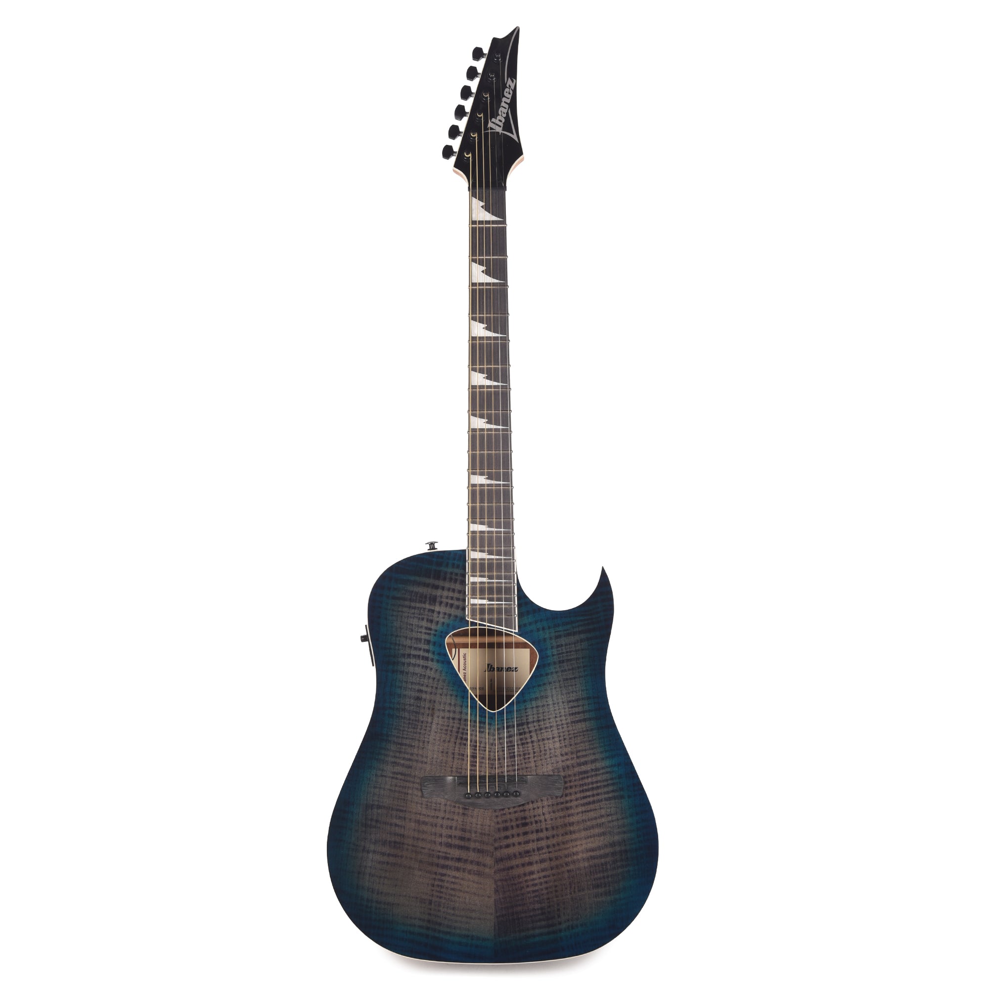 Ibanez ALT50FABDB Altstar Acoustic-Electric Guitar Blue Doom Burst High Gloss Acoustic Guitars