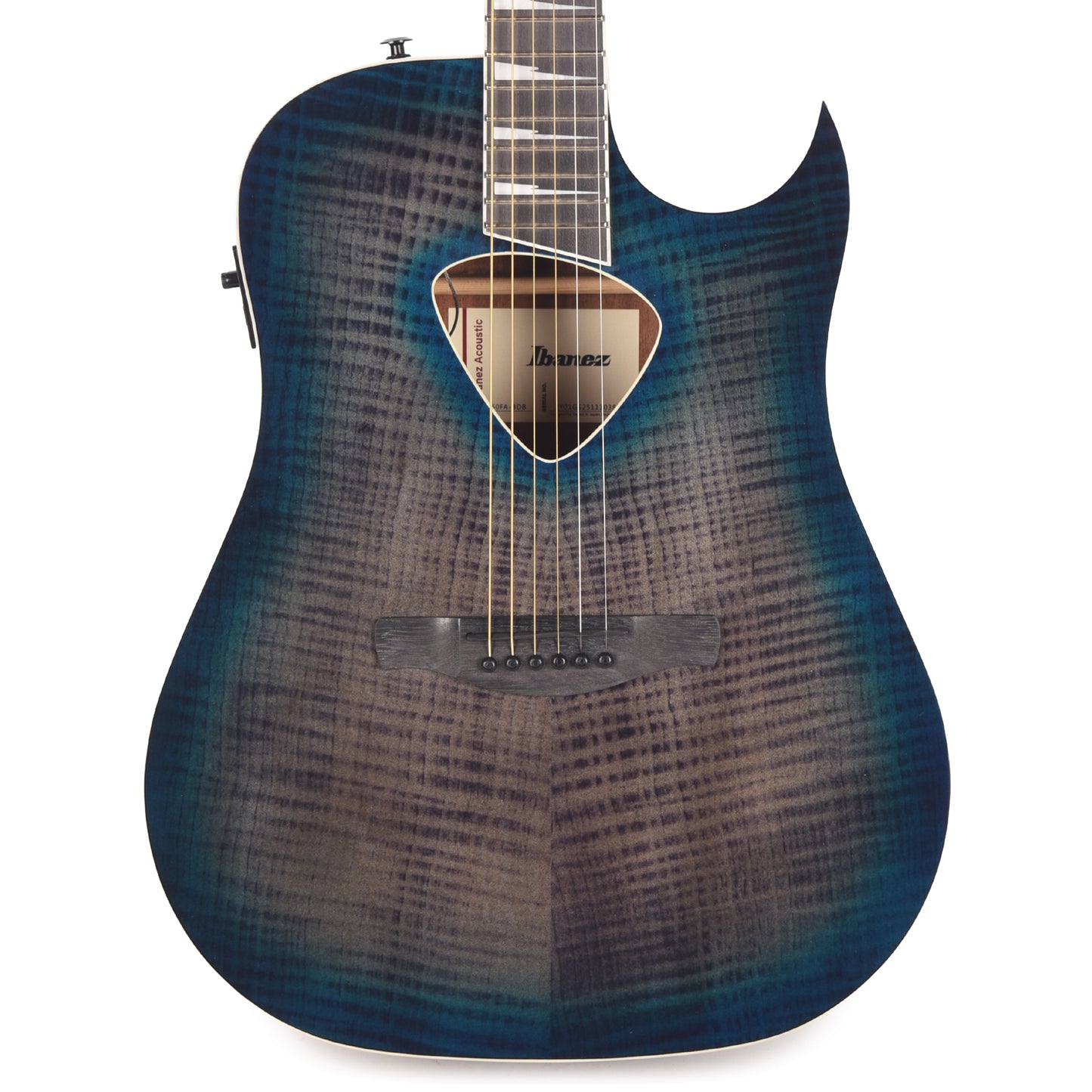 Ibanez ALT50FABDB Altstar Acoustic-Electric Guitar Blue Doom Burst High Gloss Acoustic Guitars