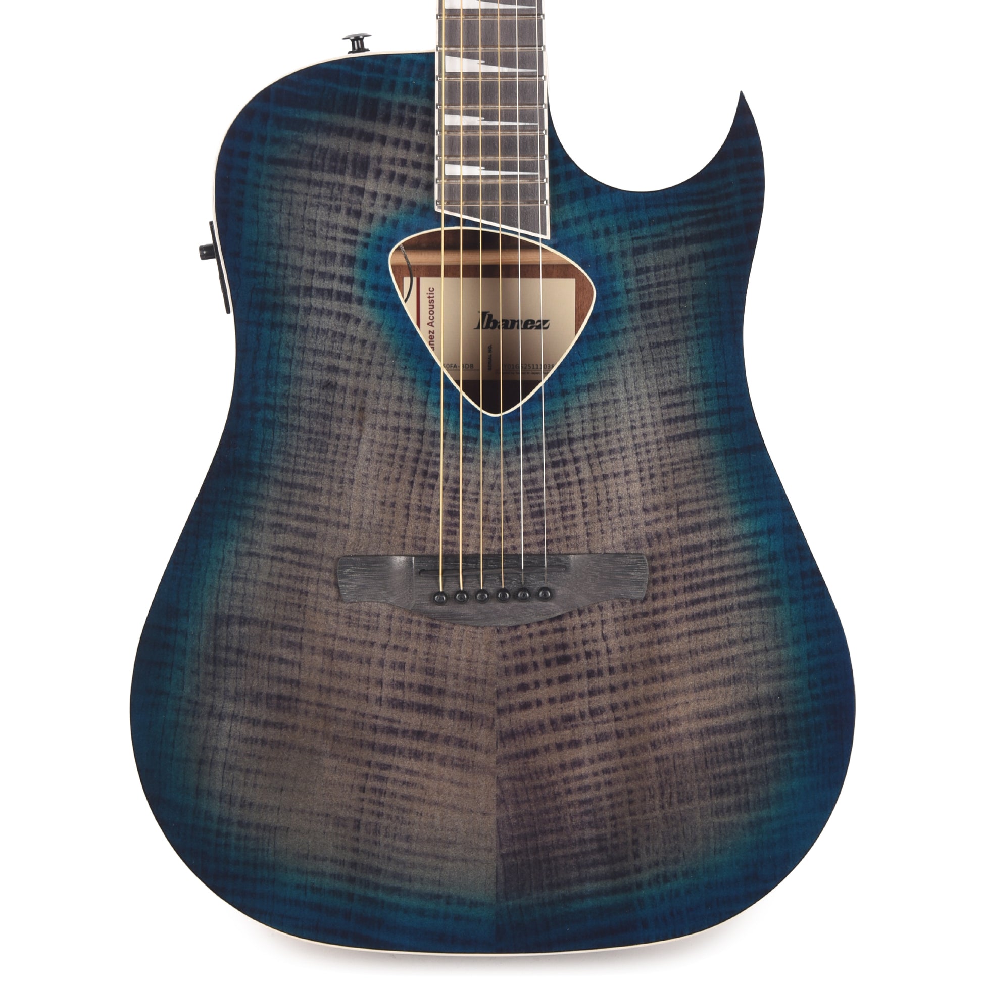 Ibanez ALT50FABDB Altstar Acoustic-Electric Guitar Blue Doom Burst High Gloss Acoustic Guitars