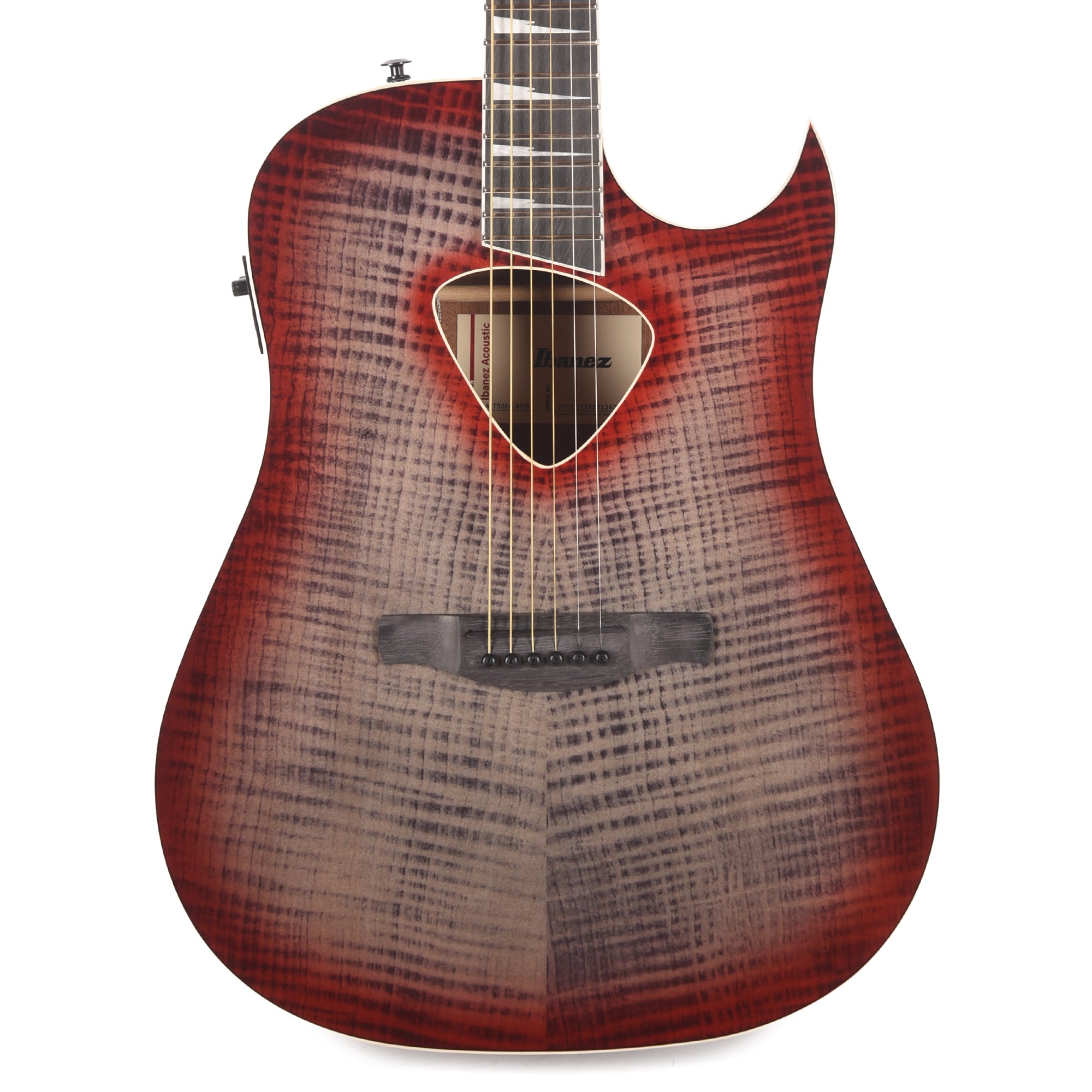 Ibanez ALT50FARDB Altstar Acoustic-Electric Guitar Red Doom Burst High Gloss Acoustic Guitars