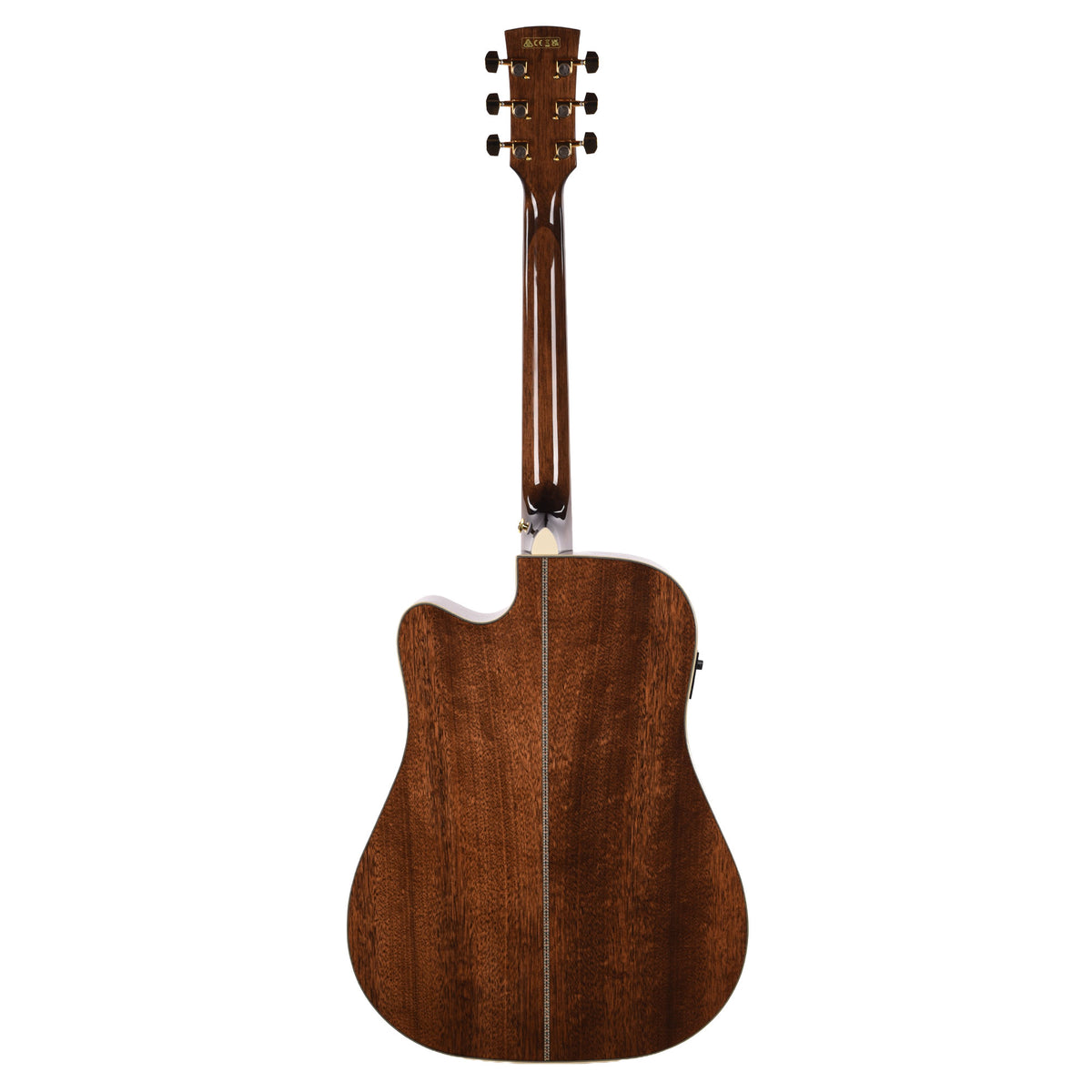 Ibanez AW391CEBKH Dreadnought Cutaway Acoustic-Electric Guitar Black High Gloss Acoustic Guitars