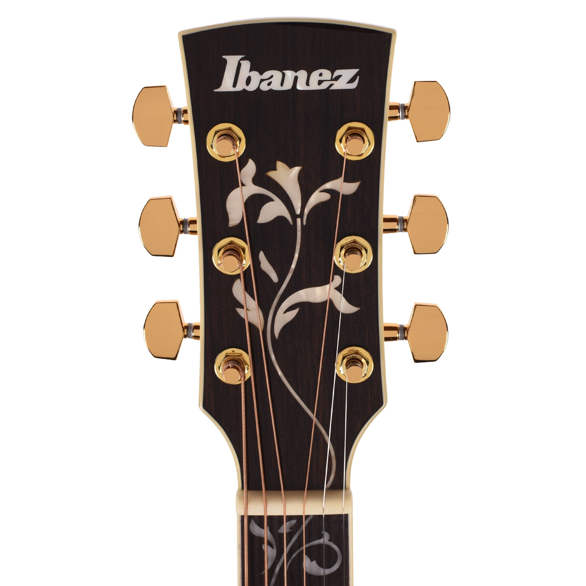 Ibanez AW391CEBKH Dreadnought Cutaway Acoustic-Electric Guitar Black High Gloss Acoustic Guitars