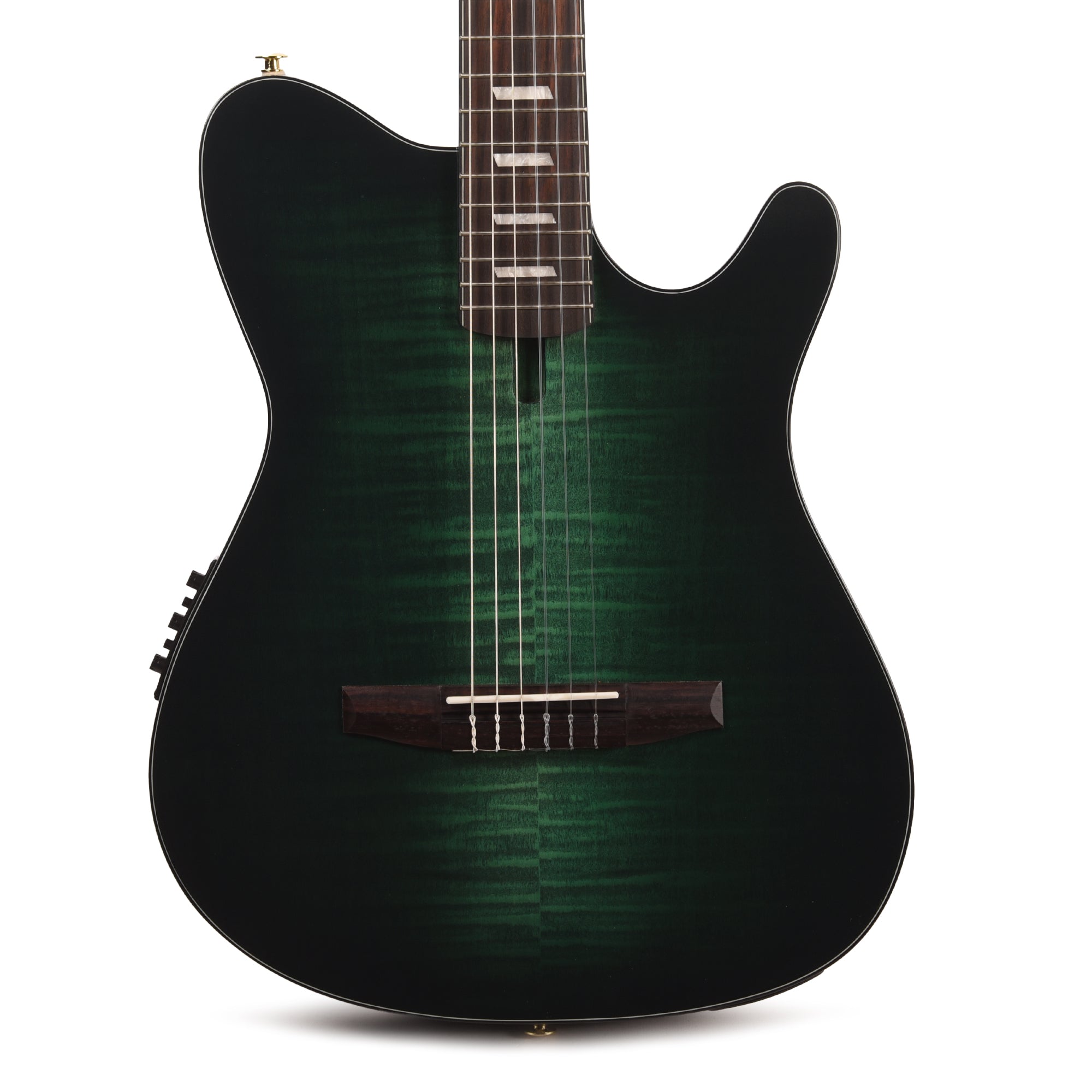 Ibanez FRH20FMNDGL Acoustic Electric Guitar Dark Emerald Burst Low Gloss Acoustic Guitars