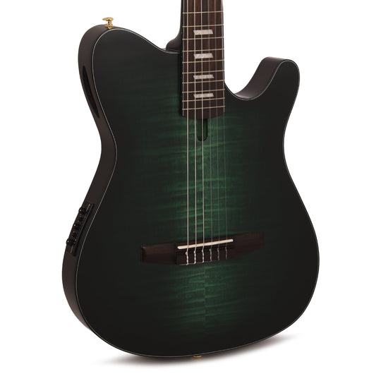 Ibanez FRH20FMNDGL Acoustic Electric Guitar Dark Emerald Burst Low Gloss Acoustic Guitars