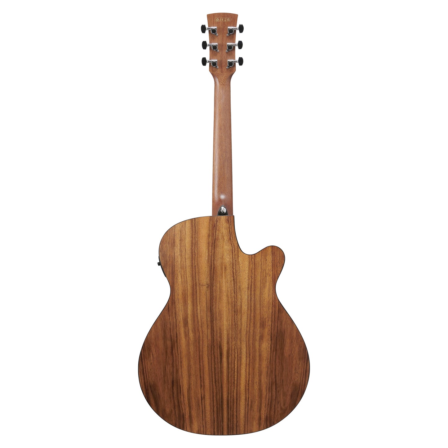 Ibanez PC50WSLCEOPB Grand Concert Cutawayt Acoustic-Electric Guitar Open Pore Brown Left-Handed Acoustic Guitars