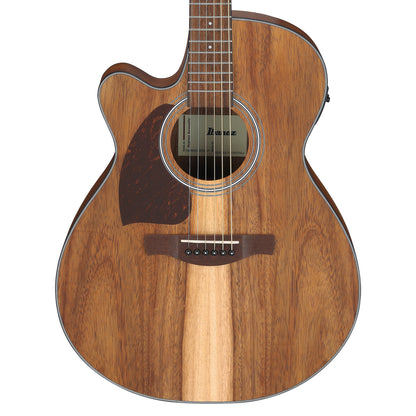Ibanez PC50WSLCEOPB Grand Concert Cutawayt Acoustic-Electric Guitar Open Pore Brown Left-Handed Acoustic Guitars
