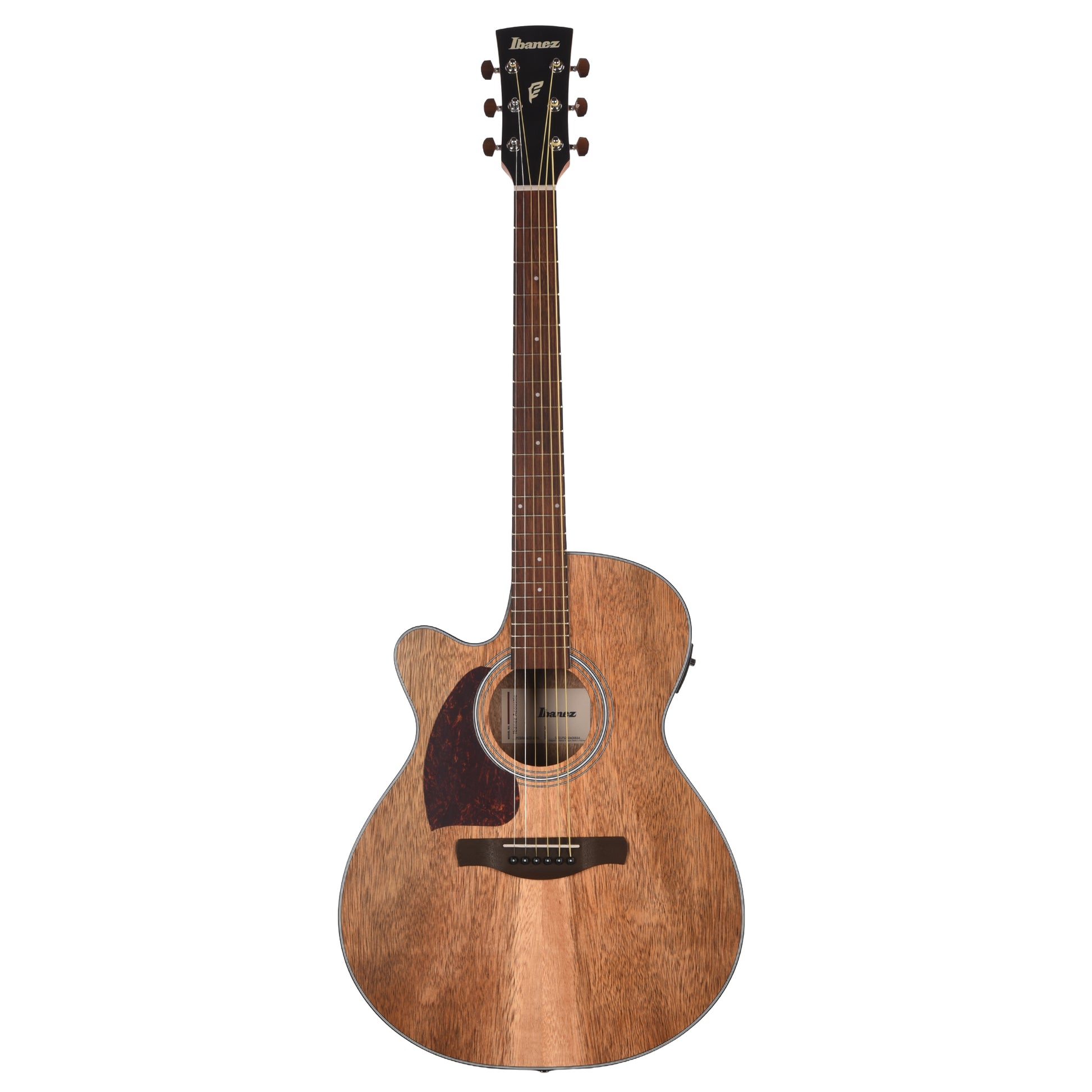 Ibanez PC50WSLCEOPB Grand Concert Cutawayt Acoustic-Electric Guitar Open Pore Brown Left-Handed Acoustic Guitars