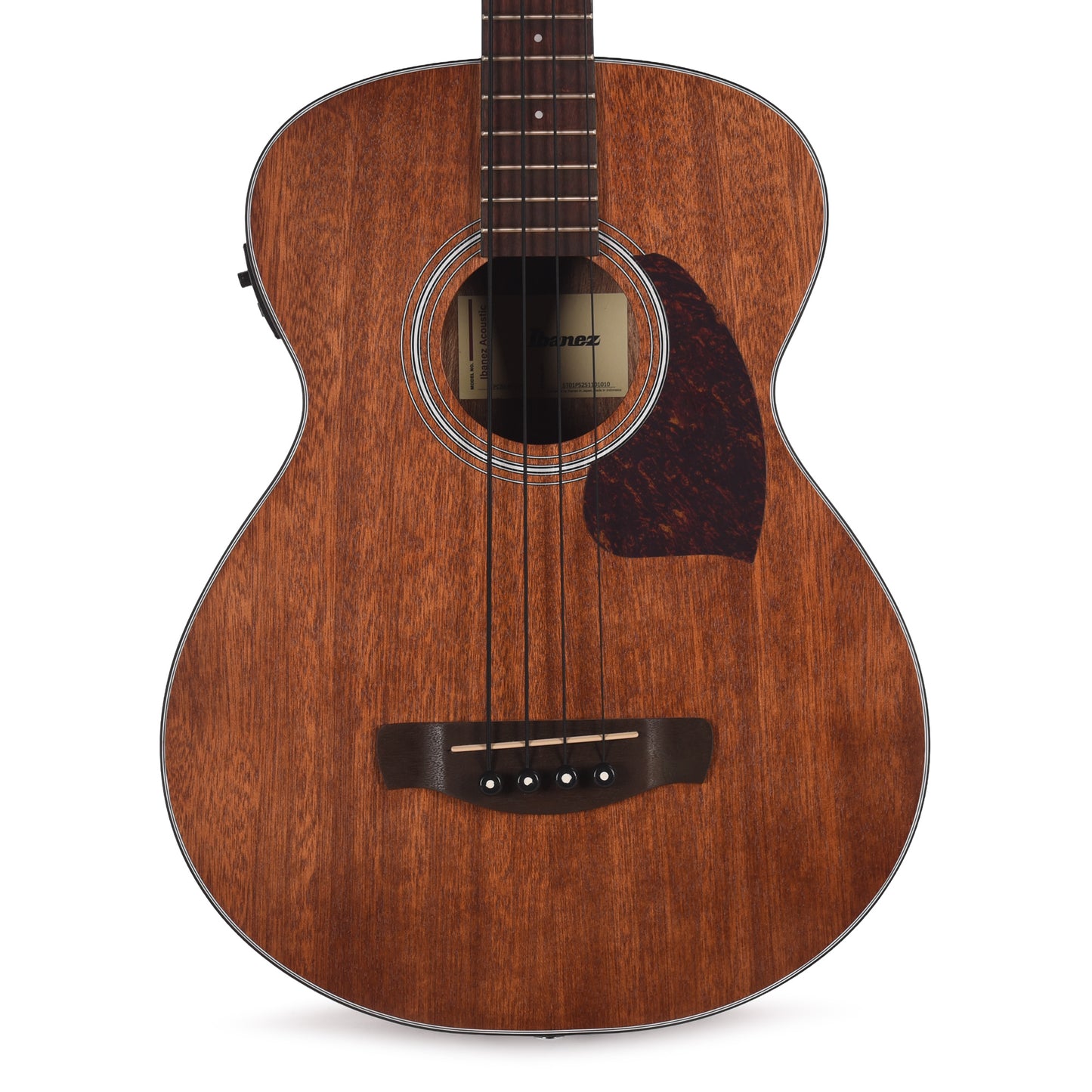 Ibanez PCB54EOPN Grand Concert Acoustic-Electric Bass Guitar Open Pore Natural Acoustic Guitars