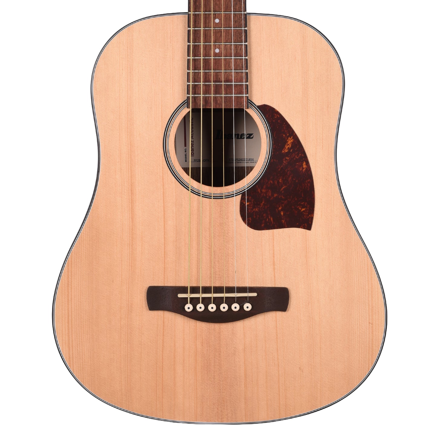 Ibanez PF2BEOPN 3/4 Size Dreadnought Acoustic Guitar Open Pore Natural Acoustic Guitars