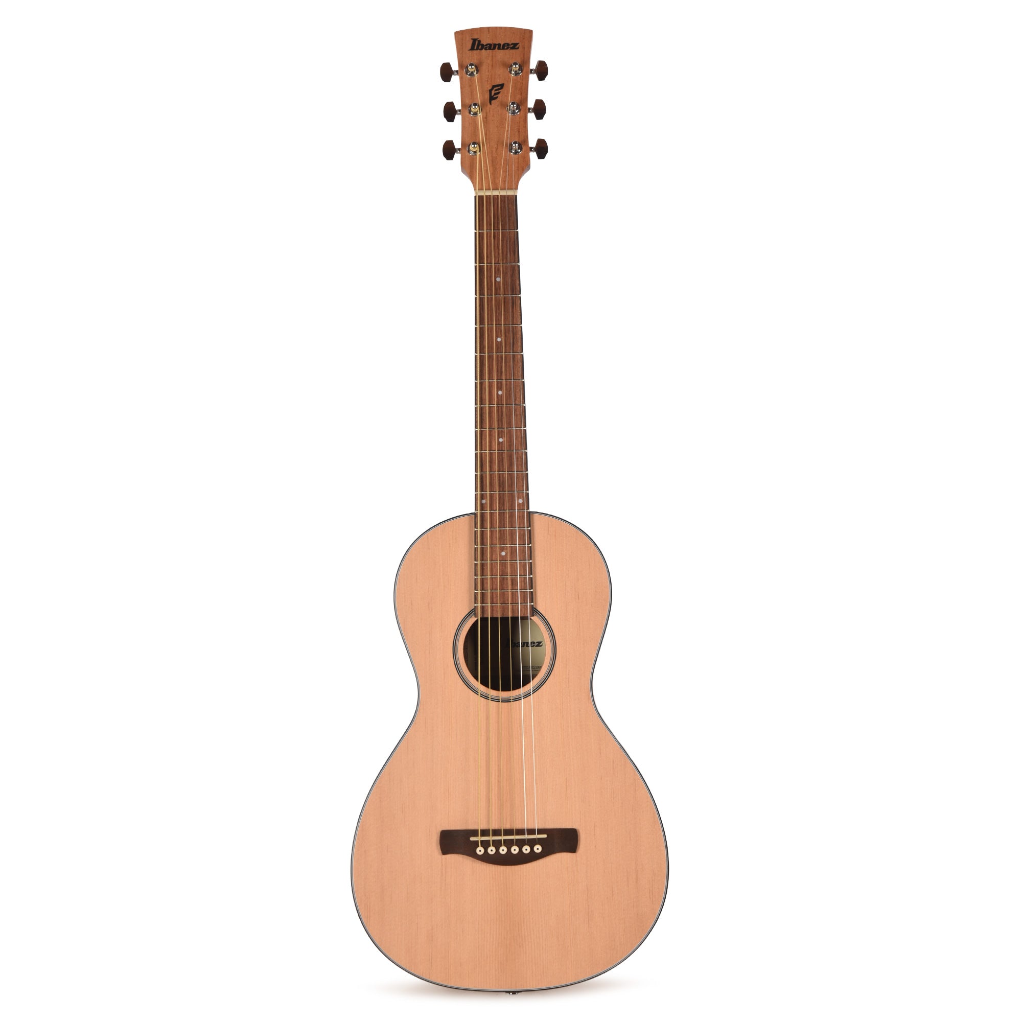 Ibanez PN2MDOPN Parlor 2 Acoustic Guitar Open Pore Natural Acoustic Guitars