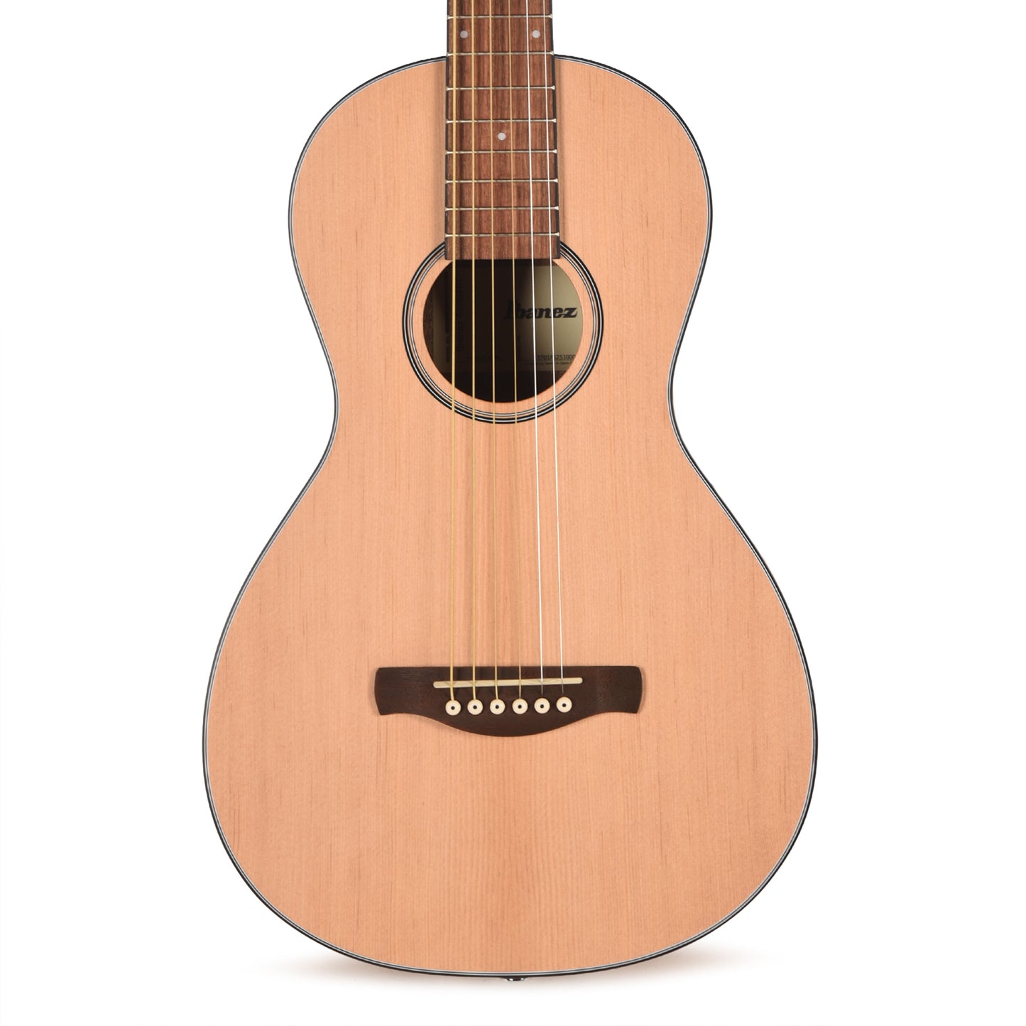 Ibanez PN2MDOPN Parlor 2 Acoustic Guitar Open Pore Natural Acoustic Guitars