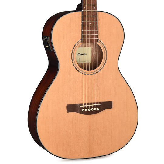 Ibanez PN50TKENDH Parlor Acoustic-Electric Guitar Natural High Gloss Acoustic Guitars