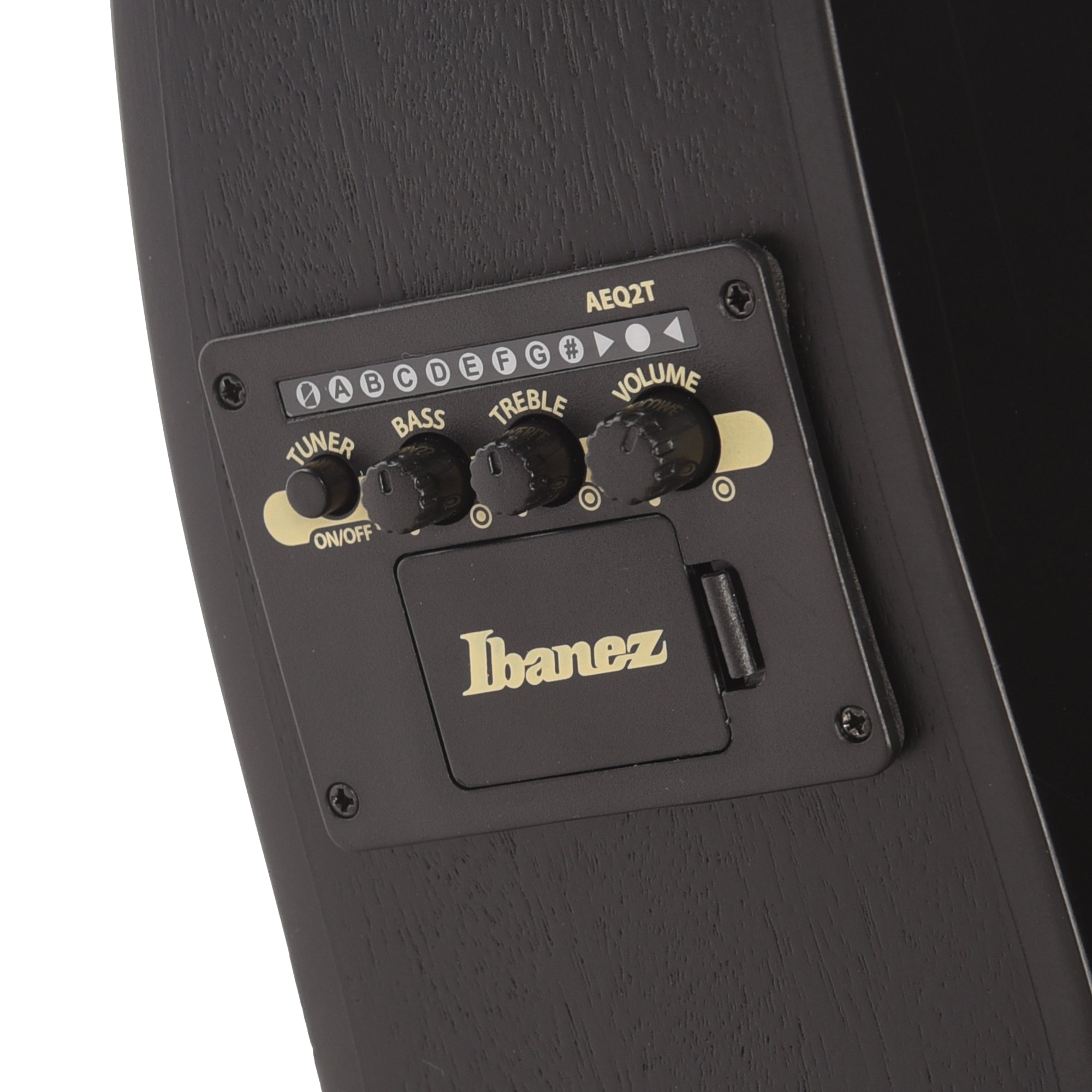 Ibanez TCY621BOT Acoustic-Electric Guitar Talman Double Cutaway Black Out Acoustic Guitars