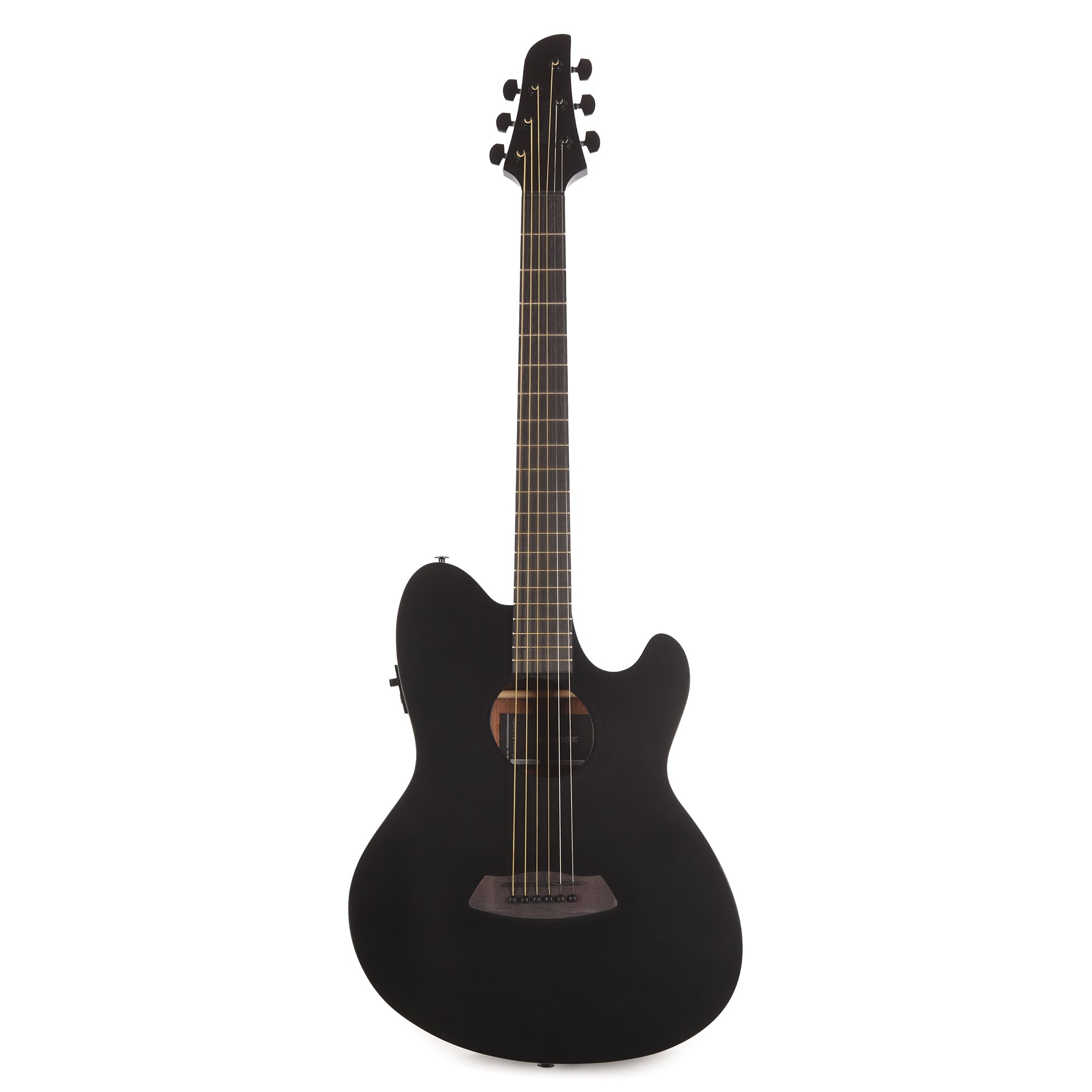 Ibanez TCY621BOT Acoustic-Electric Guitar Talman Double Cutaway Black Out Acoustic Guitars