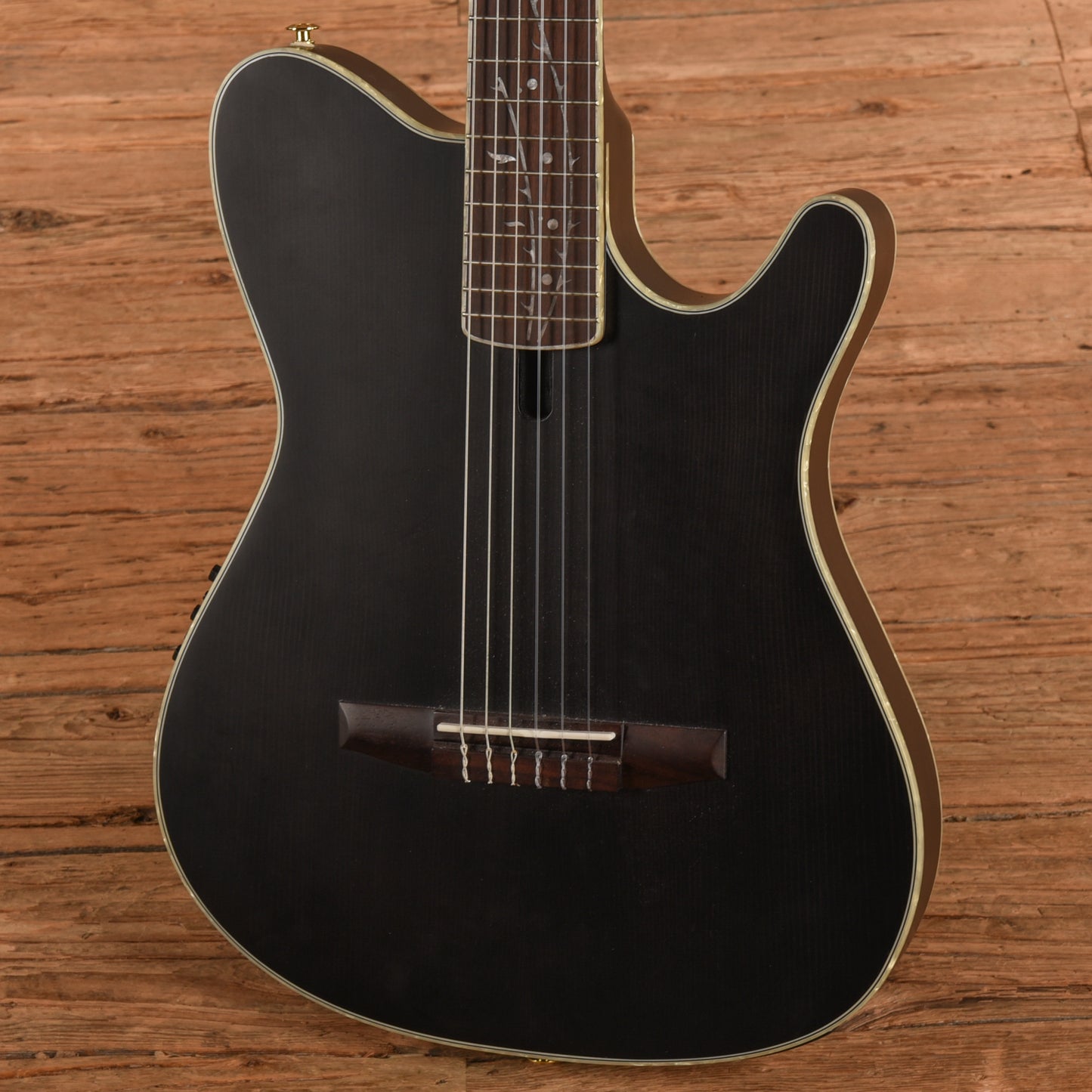 Ibanez Tim Henson TOD10N Flat Black 2025 Acoustic Guitars