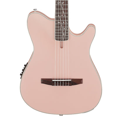 Ibanez TOD10NPAF Tim Henson Signature FRH Acoustic-Electric Guitar Pearl Pink Flat Acoustic Guitars