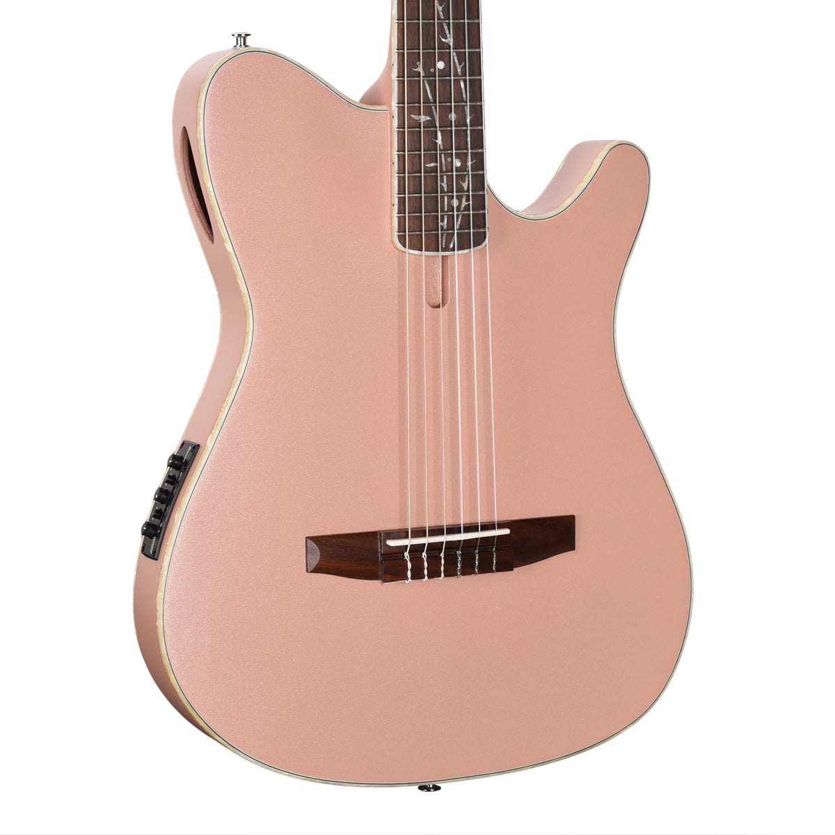 Ibanez TOD10NPAF Tim Henson Signature FRH Acoustic-Electric Guitar Pearl Pink Flat Acoustic Guitars
