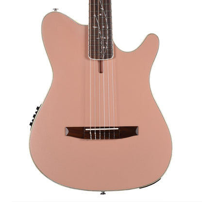 Ibanez TOD10NPAF Tim Henson Signature FRH Acoustic-Electric Guitar Pearl Pink Flat Acoustic Guitars
