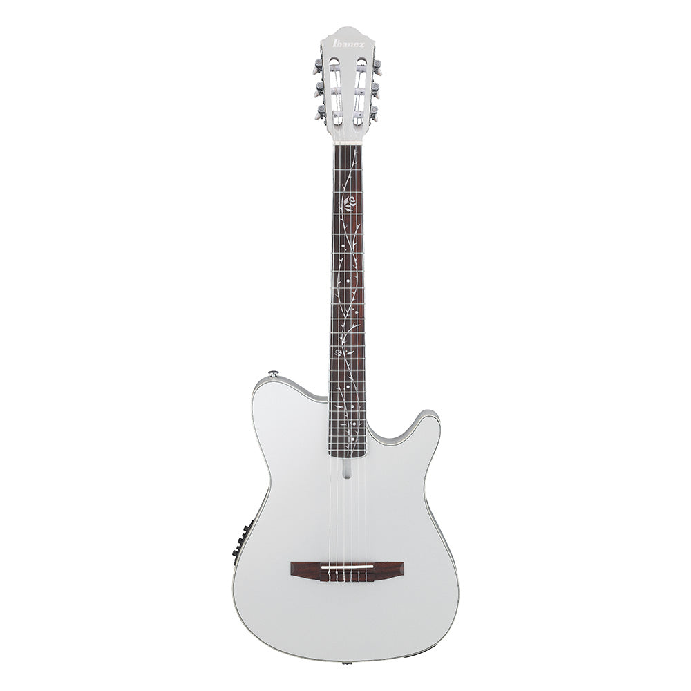 Ibanez TOD10NSMF Tim Henson Signature FRH Acoustic-Electric Guitar Silver Metallic Flat Acoustic Guitars