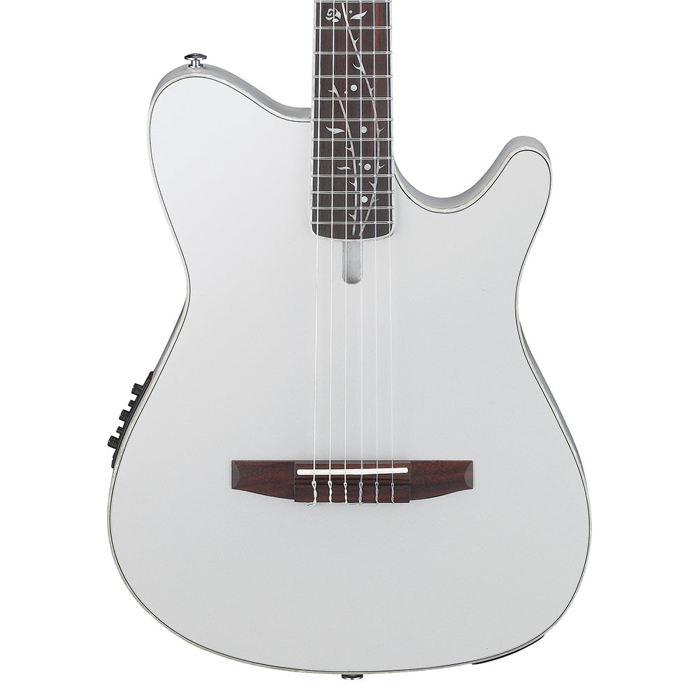 Ibanez TOD10NSMF Tim Henson Signature FRH Acoustic-Electric Guitar Silver Metallic Flat Acoustic Guitars