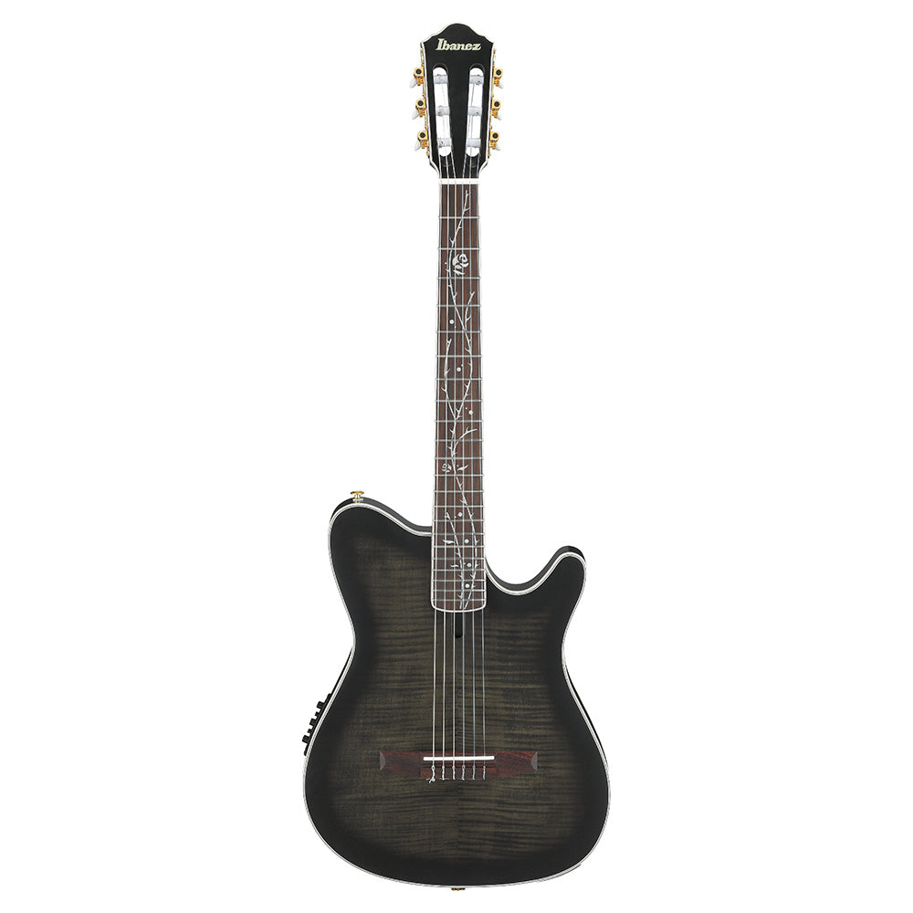 Ibanez TOD20FMNBFL Tim Henson Signature FRH Acoustic-Electric Guitar Black Burst Fade Low Gloss Acoustic Guitars