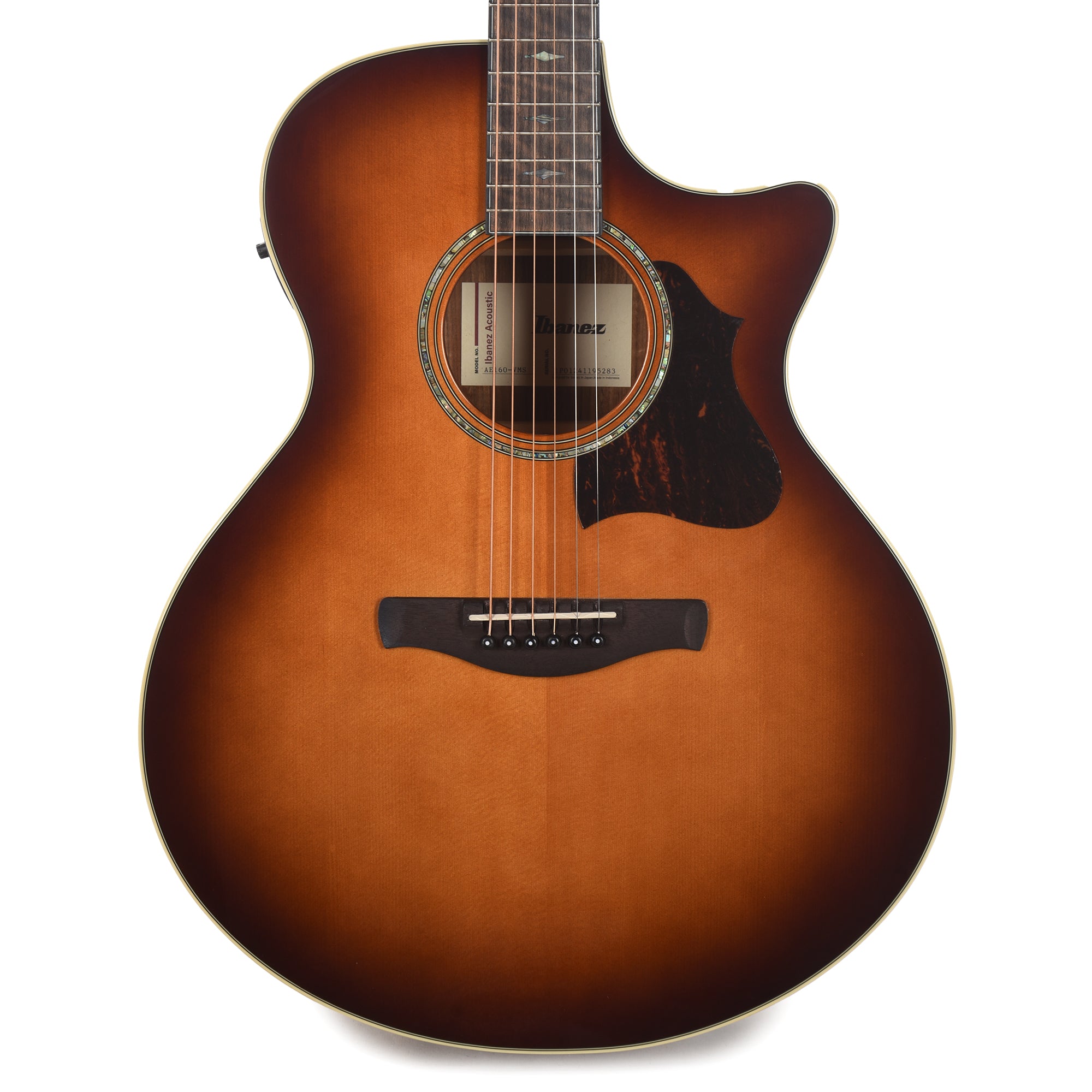 Ibanez AE160VMS Acoustic-Electric Guitar AE Vintage Mahogany Sunburst High Gloss Acoustic Guitars / OM and Auditorium