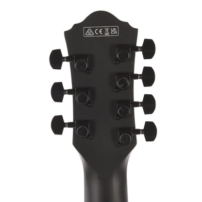 Ibanez AEG721BOT 7-String Acoustic-Electric Guitar AEG Black Out Acoustic Guitars / OM and Auditorium