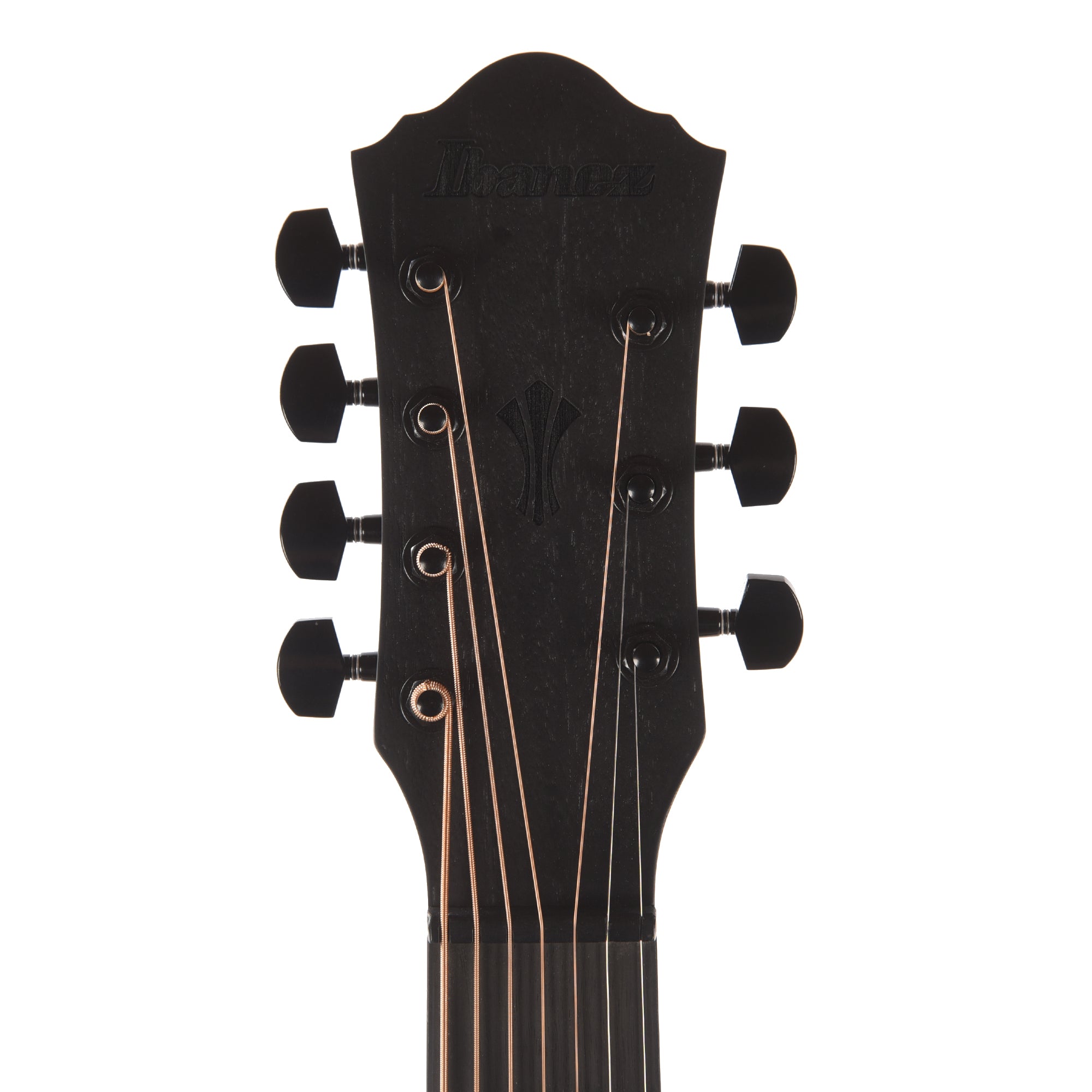 Ibanez AEG721BOT 7-String Acoustic-Electric Guitar AEG Black Out Acoustic Guitars / OM and Auditorium