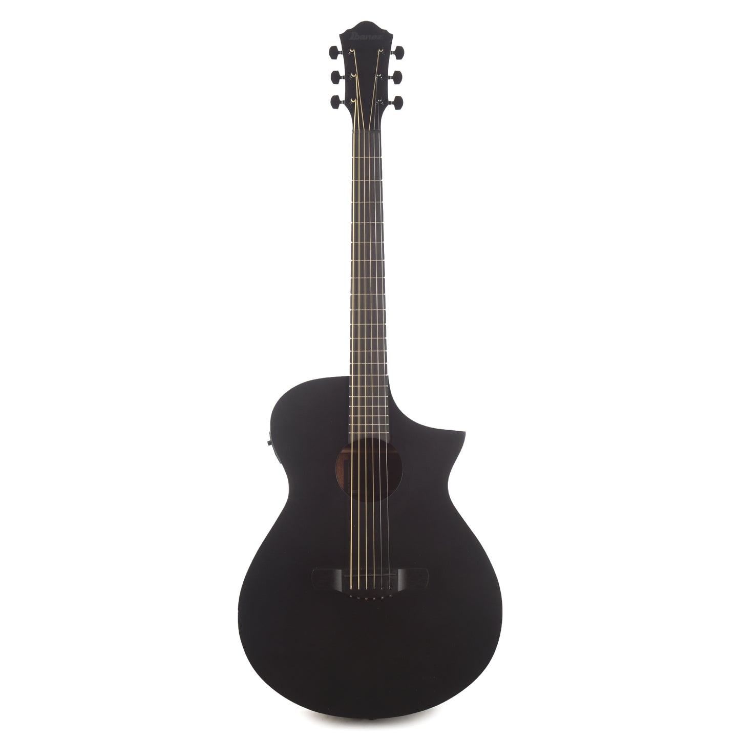 Ibanez AEWC621BOT Acoustic-Electric Guitar AEWC Black Out Acoustic Guitars / OM and Auditorium