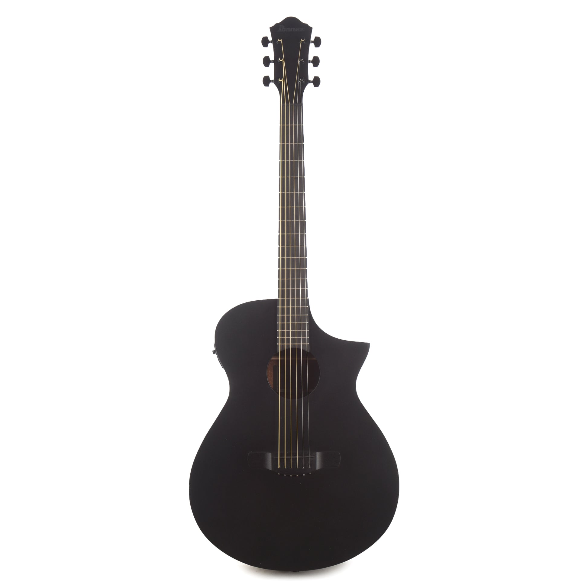Ibanez AEWC621BOT Acoustic-Electric Guitar AEWC Black Out Acoustic Guitars / OM and Auditorium