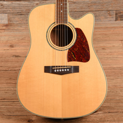 Ibanez AW100CE Natural Acoustic Guitars / OM and Auditorium