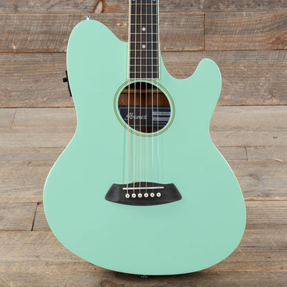 Ibanez TCY10E Talman Acoustic Sea Foam Green Acoustic Guitars / OM and Auditorium