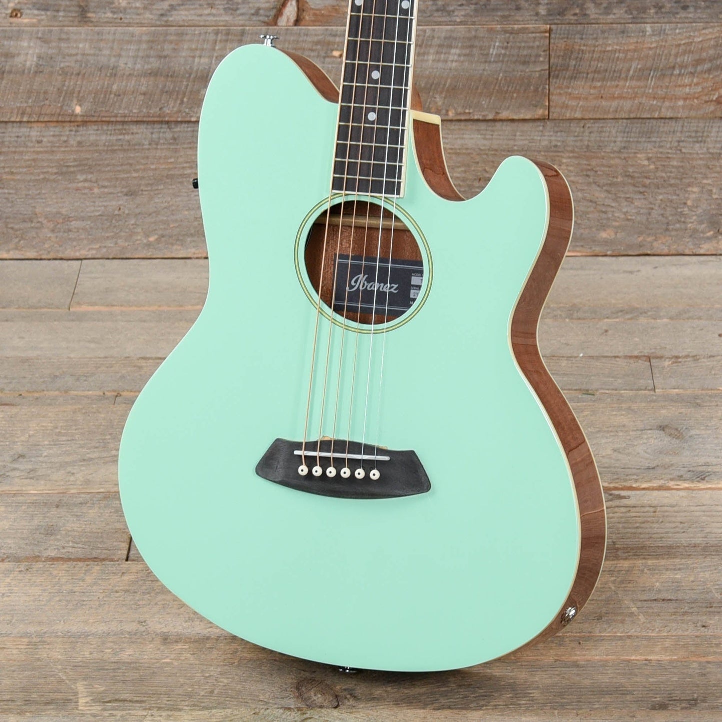 Ibanez TCY10E Talman Acoustic Sea Foam Green Acoustic Guitars / OM and Auditorium