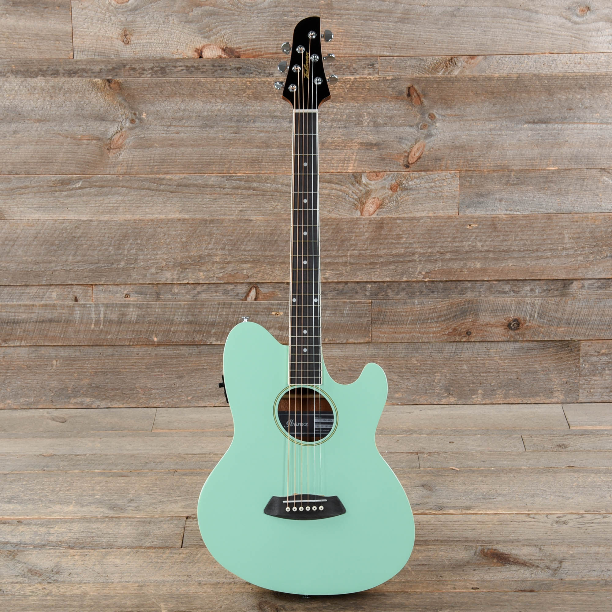 Ibanez TCY10E Talman Acoustic Sea Foam Green Acoustic Guitars / OM and Auditorium