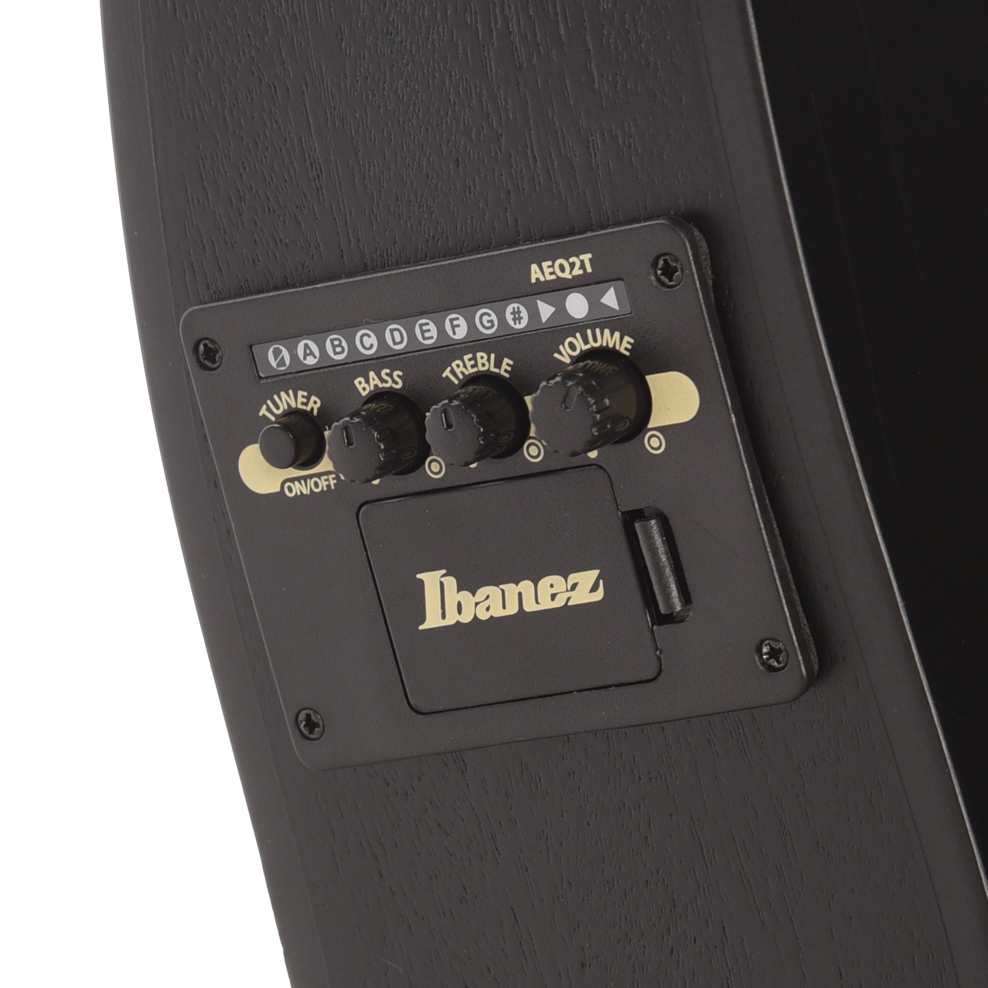 Ibanez TCY621BOT Acoustic-Electric Guitar Talman Double Cutaway Black Out Acoustic Guitars / OM and Auditorium