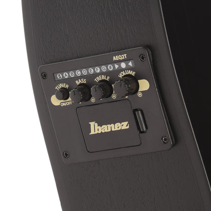 Ibanez TCY621BOT Acoustic-Electric Guitar Talman Double Cutaway Black Out Acoustic Guitars / OM and Auditorium