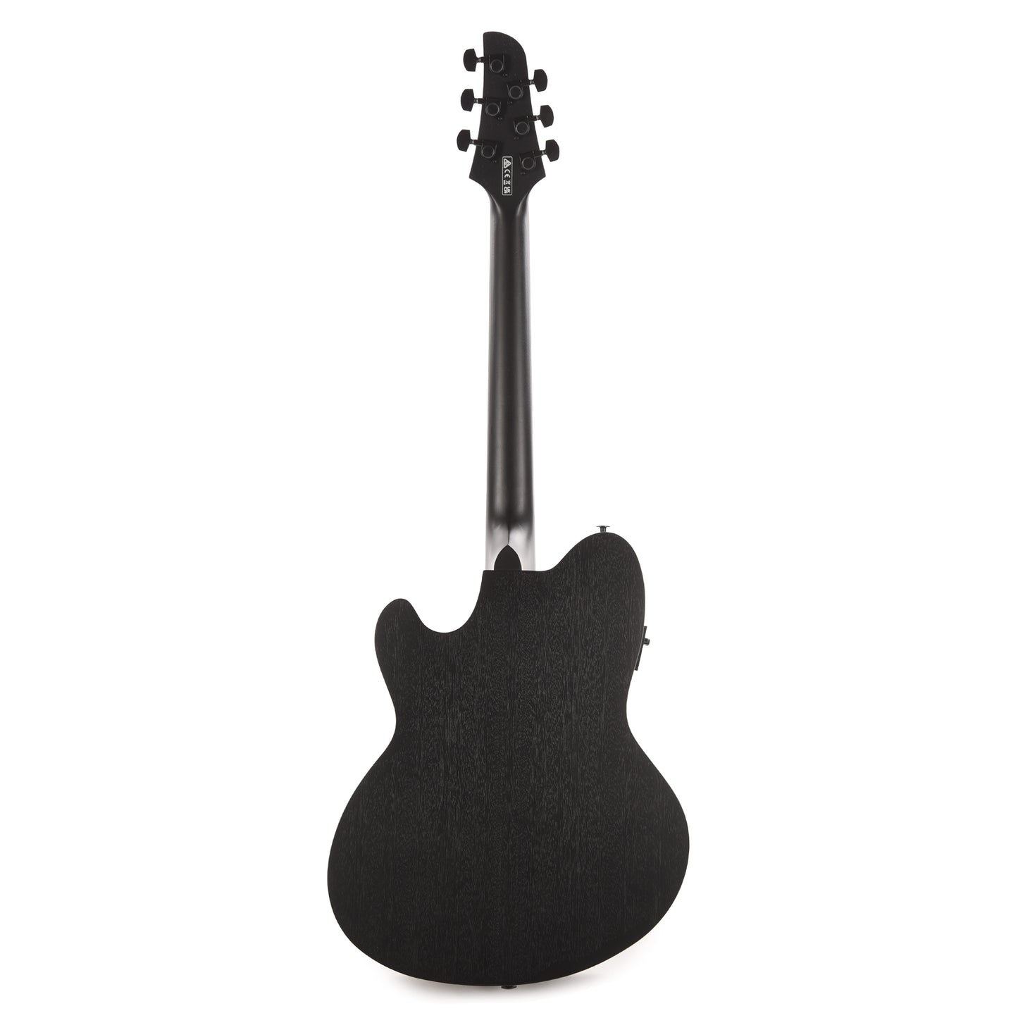 Ibanez TCY621BOT Acoustic-Electric Guitar Talman Double Cutaway Black Out Acoustic Guitars / OM and Auditorium
