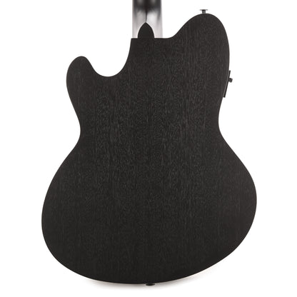 Ibanez TCY621BOT Acoustic-Electric Guitar Talman Double Cutaway Black Out Acoustic Guitars / OM and Auditorium