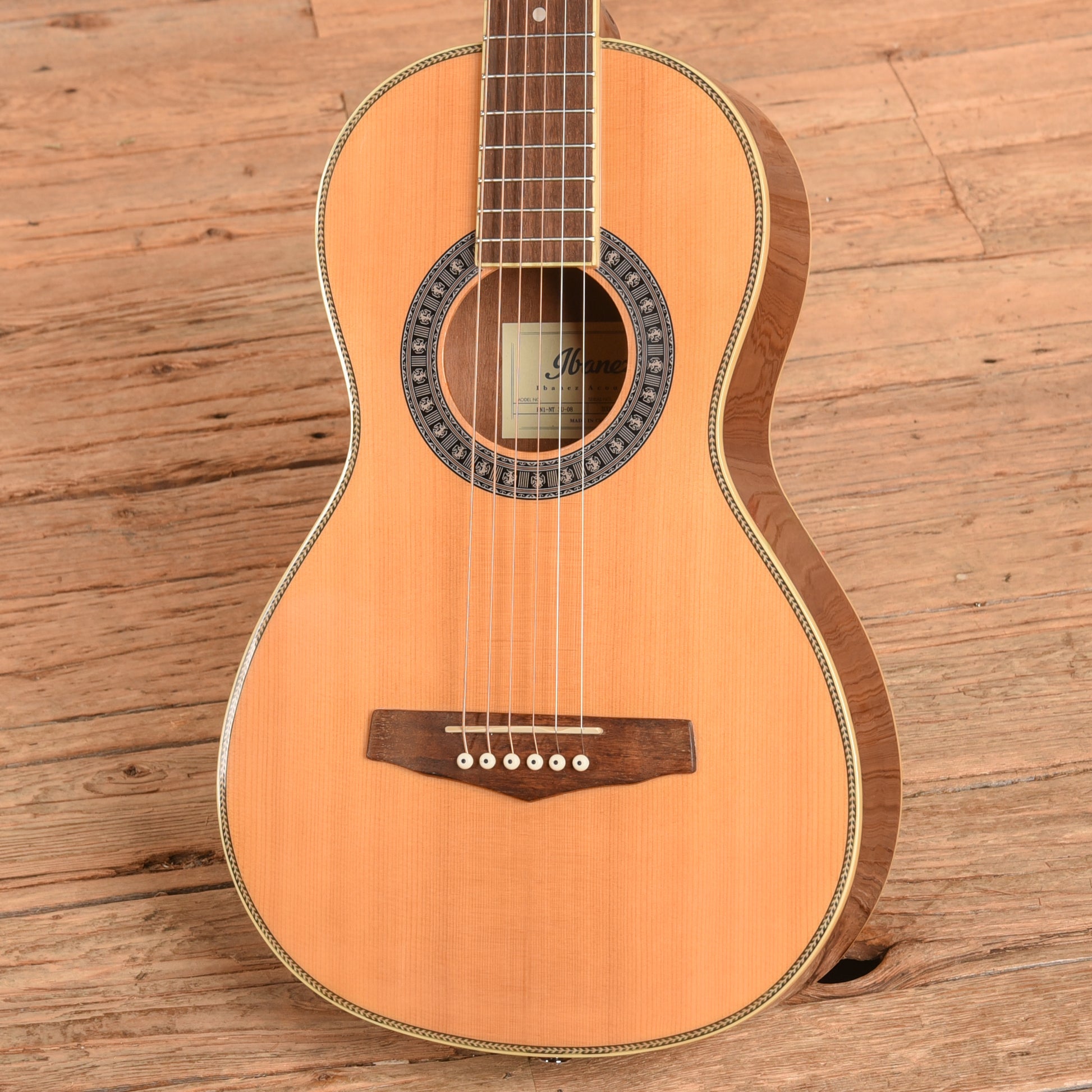 Ibanez PN1-NT Natural Acoustic Guitars / Parlor