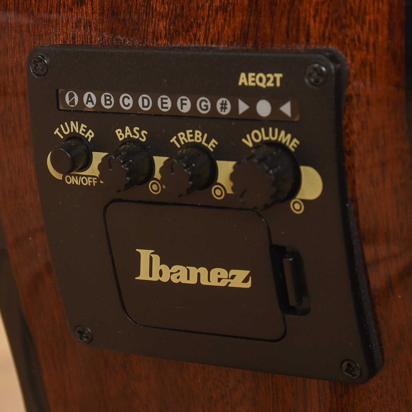 Ibanez AEGB25ETKH Acoustic-Electric Guitar AEG Transparent Black Sunburst High Gloss Bass Guitars / 4-String