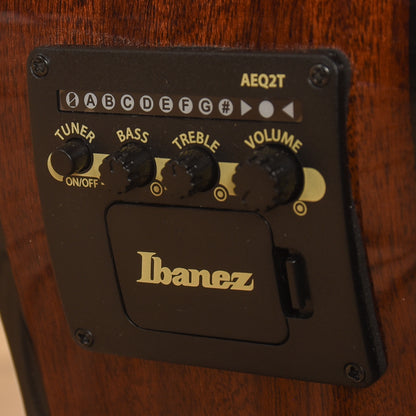 Ibanez AEGB25ETKH Acoustic-Electric Guitar AEG Transparent Black Sunburst High Gloss Bass Guitars / 4-String