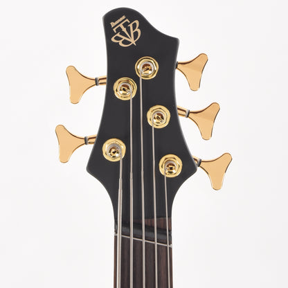 Ibanez BTB605LMBKF BTB Bass Workshop 5-String Multi Scale Electric Bass Black Flat Bass Guitars / 4-String