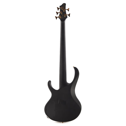 Ibanez BTB605LMBKF BTB Bass Workshop 5-String Multi Scale Electric Bass Black Flat Bass Guitars / 4-String