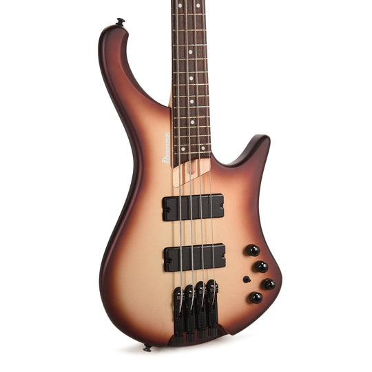Ibanez EHB600CCM EHB Ergonomic Headless Bass Charred Champagne Burst Matte Bass Guitars / 4-String