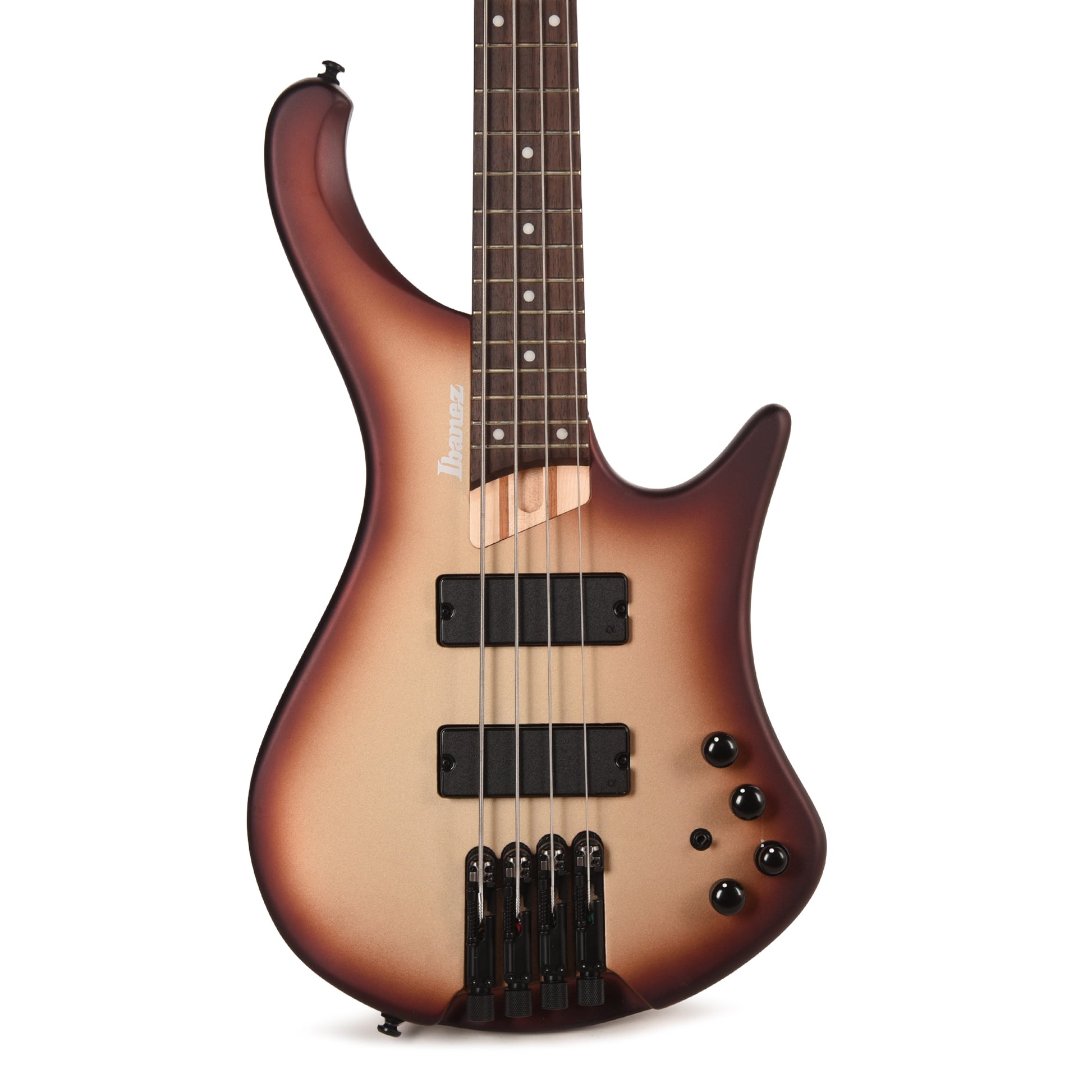 Ibanez EHB600CCM EHB Ergonomic Headless Bass Charred Champagne Burst Matte Bass Guitars / 4-String
