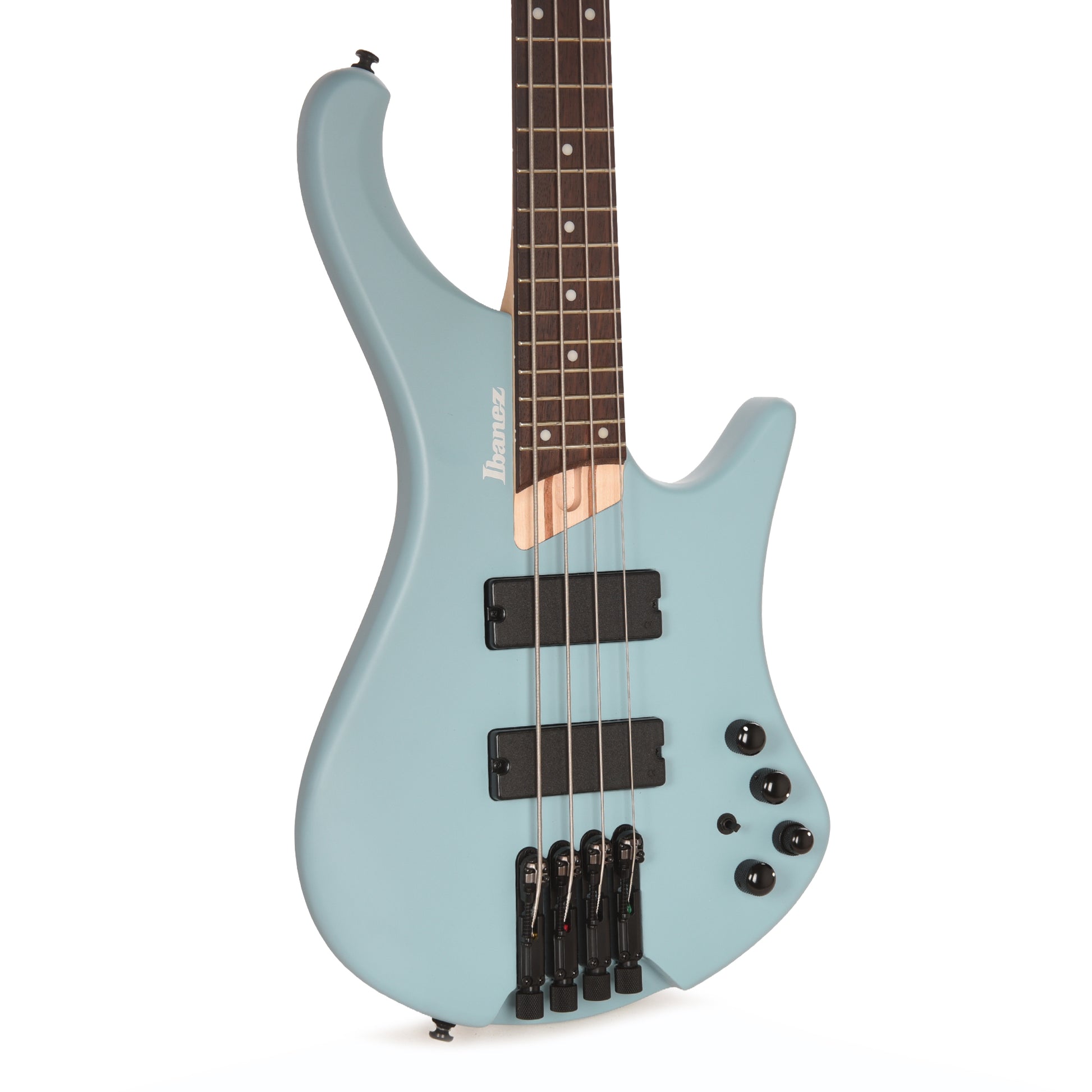 Ibanez EHB600PRM EHB Ergonomic Headless Bass Purist Blue Matte Bass Guitars / 4-String